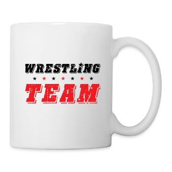 Wrestling Team - Tasse - Weiß - Rechts