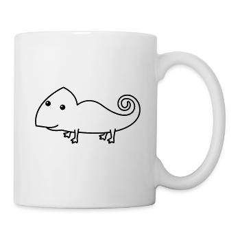 Chameleon Comic Animal - Mug - white - Right