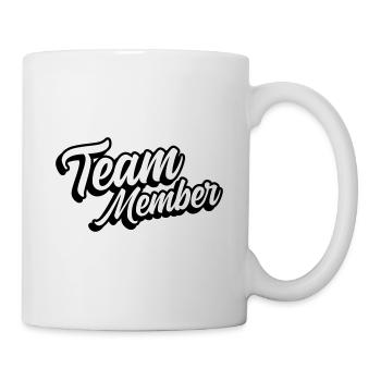 Membres de l’équipe - Mug blanc - blanc - Droite