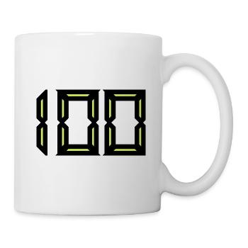 100 YEARS. 100th ANNIVERSARY. ANNIVERSARY 100 YEARS - Mug - white - Right