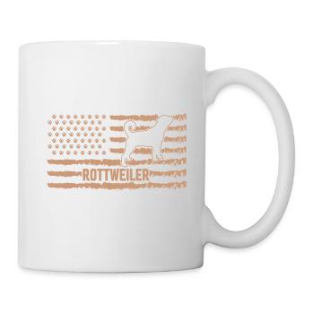 Rottweiler USA - Tasse - Weiß - Rechts