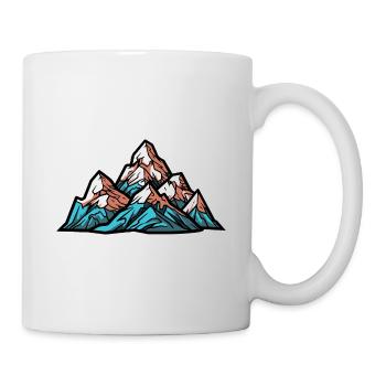 Mountains Alps Symbol - Mug - white - Right