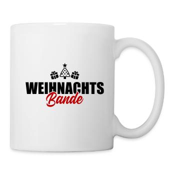 Weihnachts Bande - Tasse - Weiß - Rechts