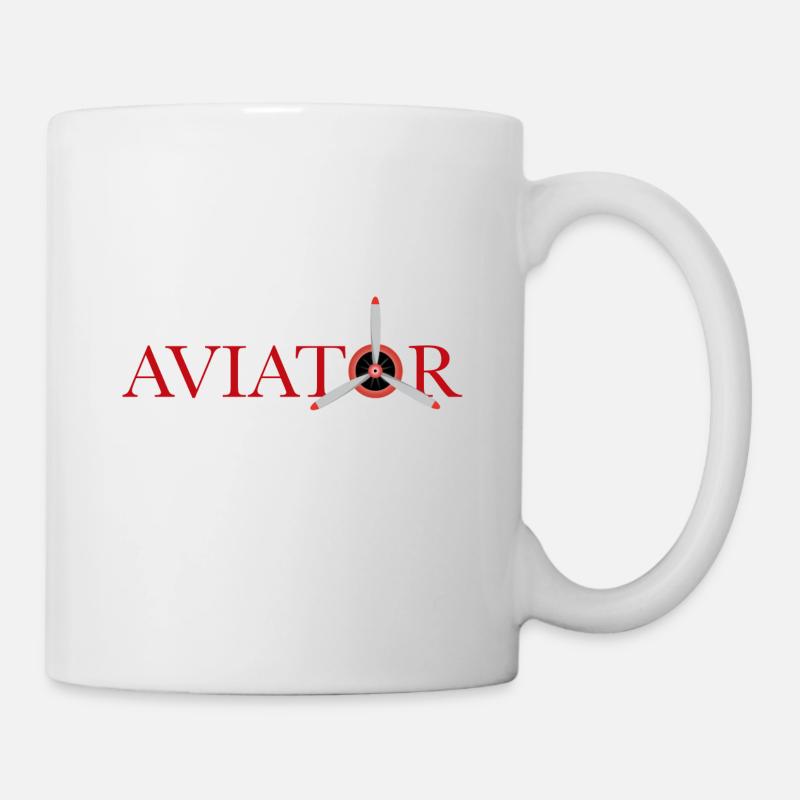 Aviator - Mug - white