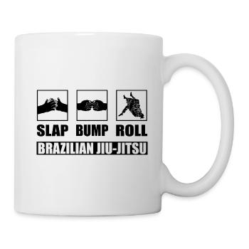 Slap Bump Roll Jiu-Jutsu Brésilien - Mug blanc - blanc - Droite