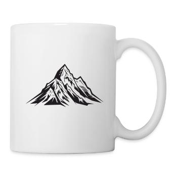 Mountains Nature Mountain Symbol - Mug - white - Right