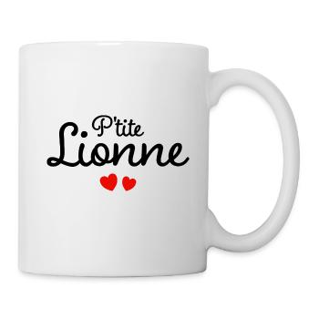 Petite Lionne Humour Surnom Affectueux Femme - Mug blanc - blanc - Droite