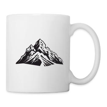Berge Natur - Tasse - Weiß - Rechts
