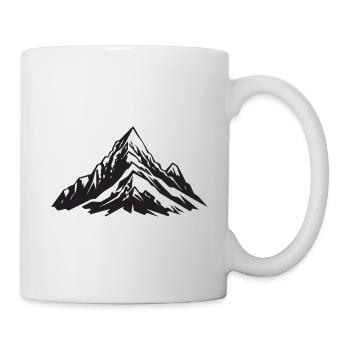 Mountains Symbol Mountaineering - Mug - white - Right