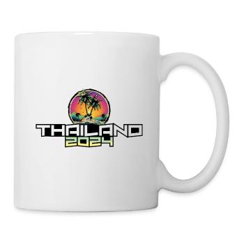 Thaïlande 2024 Vacances Palmiers - Mug blanc - blanc - Droite