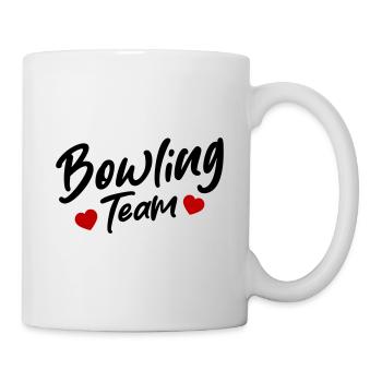 Bowling Team - Tasse - Weiß - Rechts