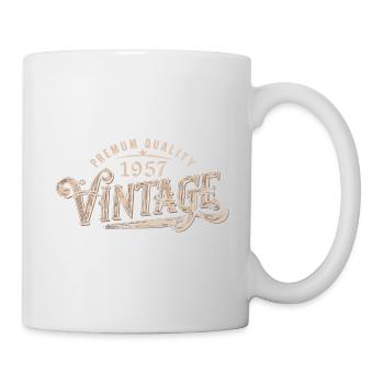 1957 Vintage 1957 Retro 1957 Birthday Gift - Mug - white - Right