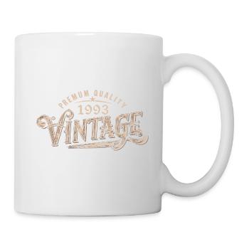 1993 Vintage 1993 Cadeau Anniversaire 1993 Rétro - Mug blanc - blanc - Droite