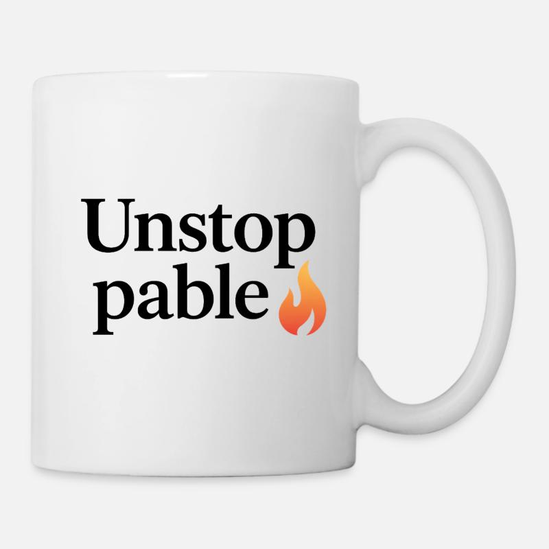 Unstoppable Flame  - Tasse - Weiß