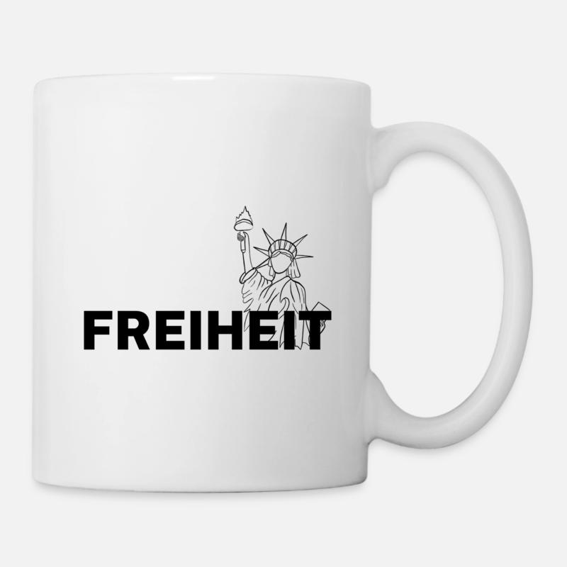 Freedom - Mug - white