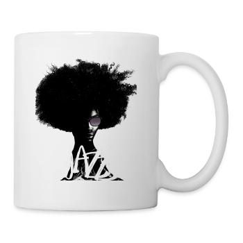 Jazz - Mug blanc - blanc - Droite