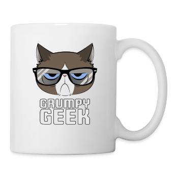 GRUMPY GEEK - Mug - white - Right