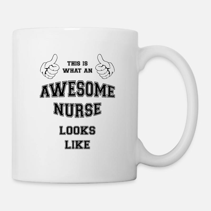 AWESOME NURSE. BEST SELLER - Mug - white