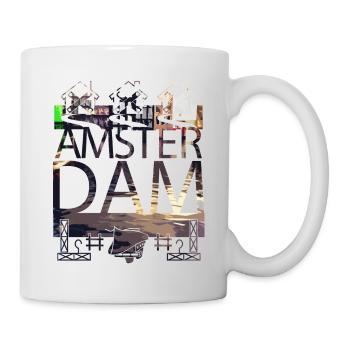 AMSTER-DAM - Mug - white - Right