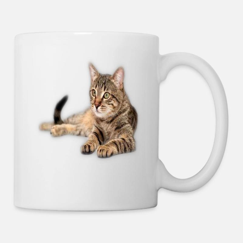 Katze - Tasse - Weiß