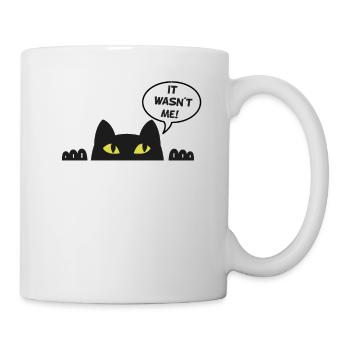 Cadeau chat perso coquin maine coon persan - Mug blanc - blanc - Droite