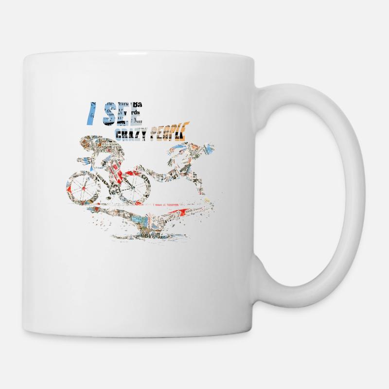 Triathlon - Mug blanc - blanc
