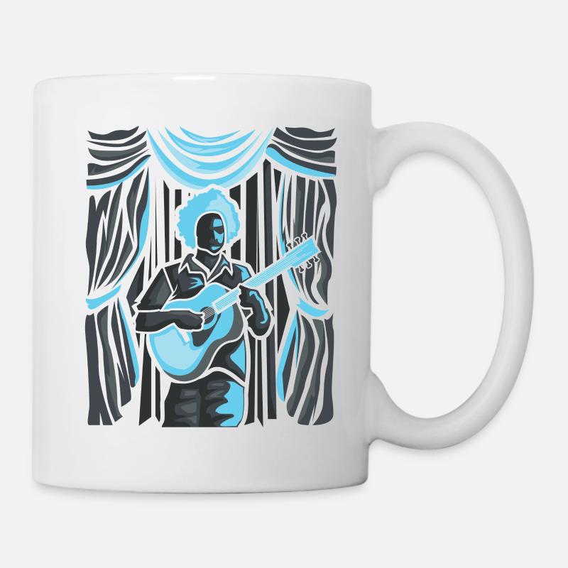 Acoustic guitarist - Mug - white