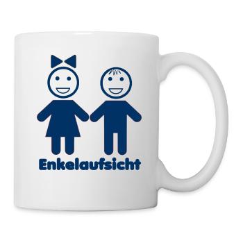 Enkelaufsicht - Tasse - Weiß - Rechts