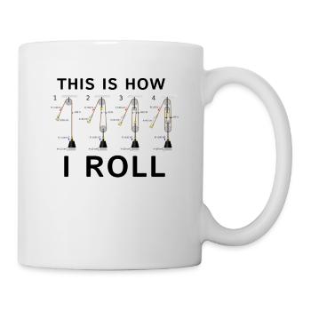 This Is How I Roll Physik Nerd Shirt - Tasse - Weiß - Rechts