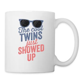 Twins School TShirt Funny Cool Kids est apparu - Mug blanc - blanc - Droite