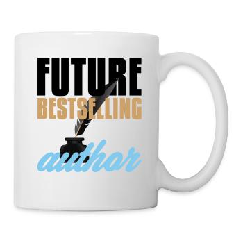 Auteur Future Best-seller auteur cadeau écrivain cadeau - Mug blanc - blanc - Droite