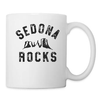 Chemise Drôle Sedona - Sedona Rocks Arizona - Mug blanc - blanc - Droite