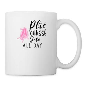 Ballett Ballerina Tanzen Tanzschule Nussknacker - Tasse - Weiß - Rechts