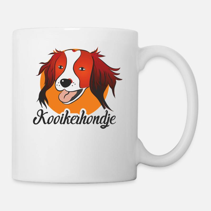 Kooikerhondje - Tasse - Weiß