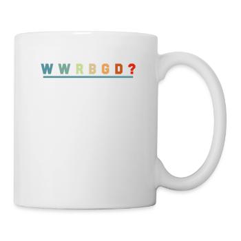 WWRBGD? RBG Ruth Bader Ginsburg Retro Feministin - Tasse - Weiß - Rechts