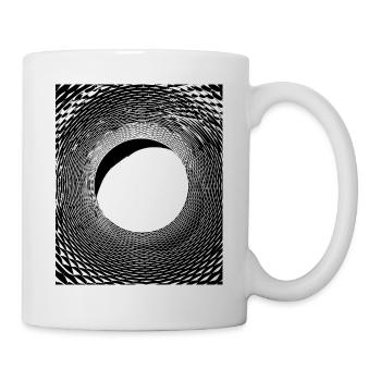 Geometric art - Mug - white - Right