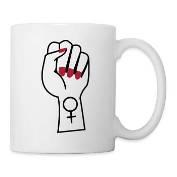 women's rights equal rights gifts shirt - Mug - white - Right
