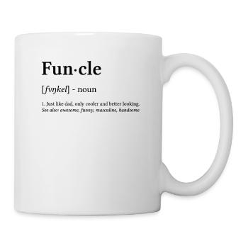 Funny Funcle Fun Uncle Uncle Family Gift - Mug - white - Right