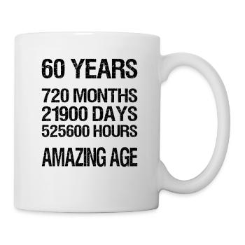 60 YEARS - Mug - white - Right