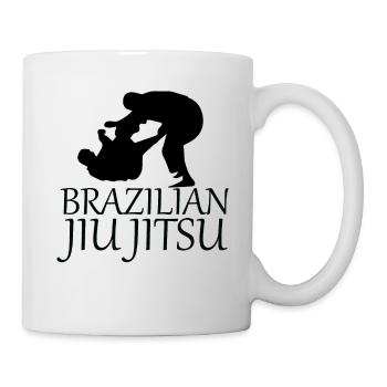 brazilian jiu jitsu - Mug - white - Right