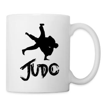 judo - Mug blanc - blanc - Droite