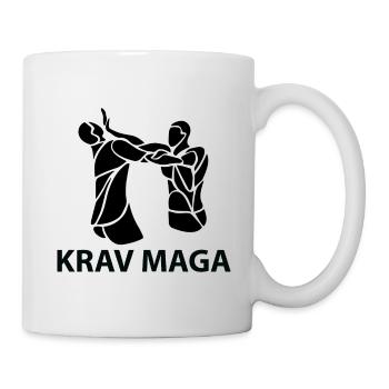 krav maga - Tasse - Weiß - Rechts