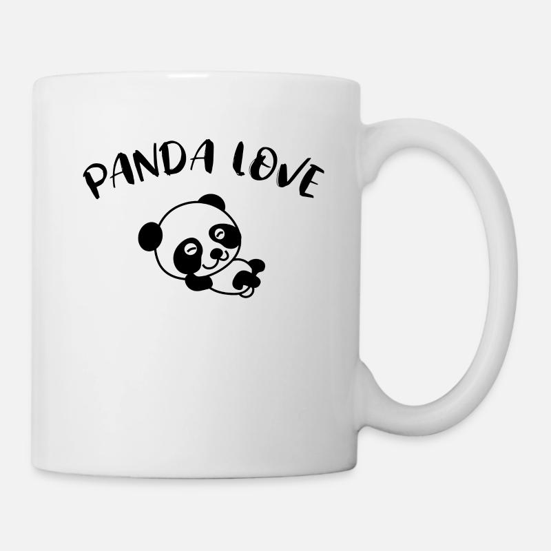 Panda Love - Mug - white