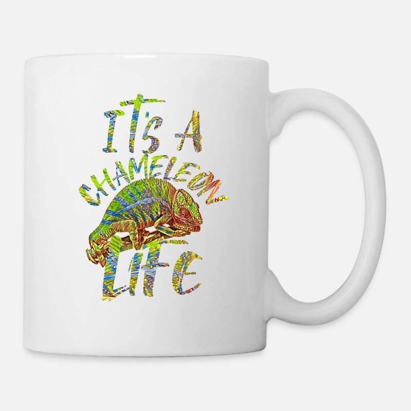 chameleon - Mug - white