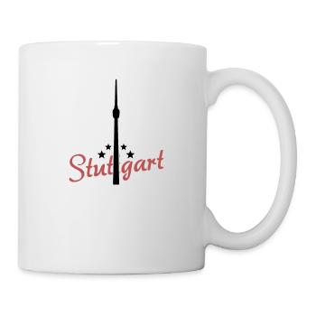 Stuttgart - Tasse - Weiß - Rechts