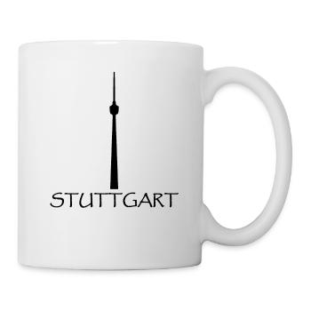 Stuttgart - Tasse - Weiß - Rechts