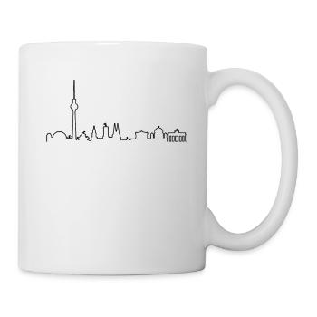 BERLIN - Mug blanc - blanc - Droite