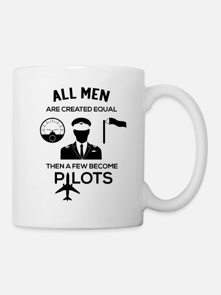 Pilot pilot saying gift - Mug - white