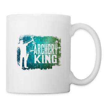 Roi archer - Mug blanc - blanc - Droite
