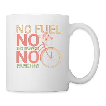 Bicycle Rider Environmentally Friendly Bike No - Mug - white - Right